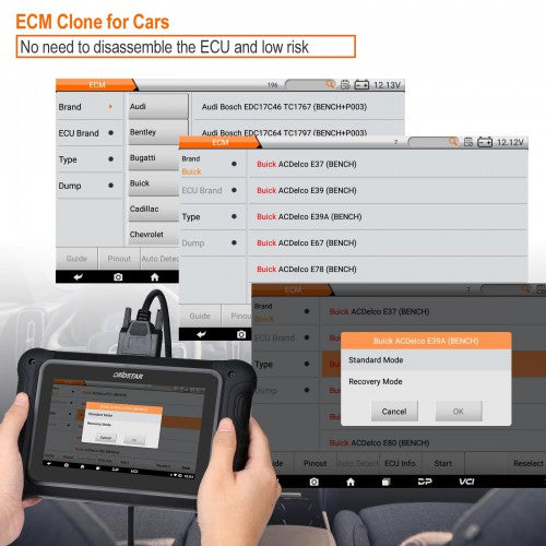 OBDSTAR DC706 Versión Full | Clonador de ECM, TCM y Body + Adaptador P003