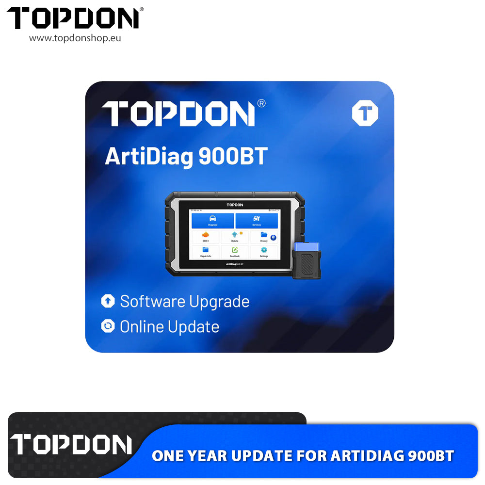 Actualización 1 Año Topdon ArtiDiag 900 BT Licencia Digital