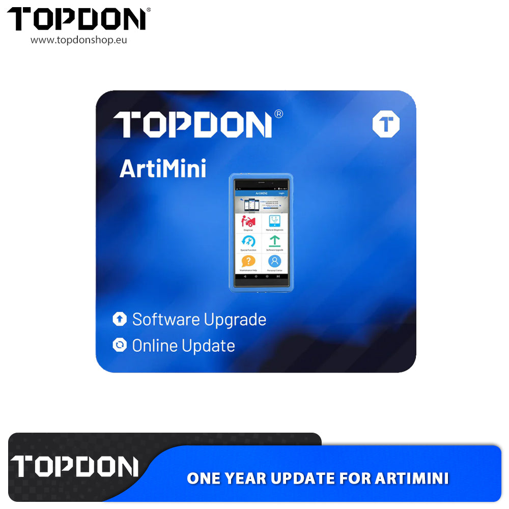 Actualización 1 Año Topdon ArtiMINI Licencia Digital