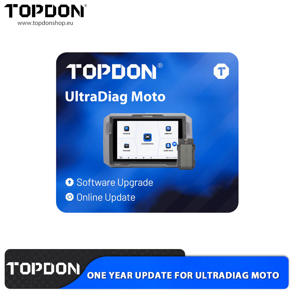 Actualización 1 Año Topdon UltraDiag Moto Licencia Digital