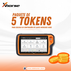 5 Tokens para Cálculo de Contraseña Mercedes VVDI MB Tool