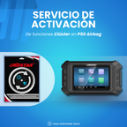 Activación - Clúster y Reseteo de Servicio para OBDSTAR P50