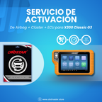 Activation - Airbag + Cluster + ECU for X300 Classic G3 