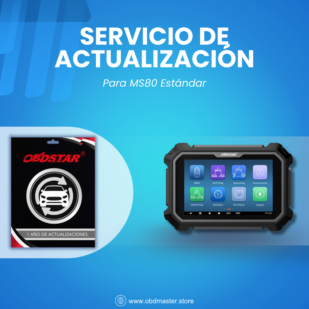 Actualización de Un Año para OBDSTAR MS80 Versión Estándar