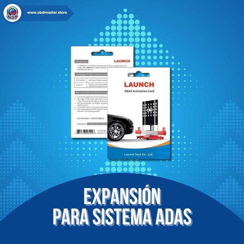Activación ADAS - Tarjeta de Calibración para X431 PAD V / VII / PRO5
