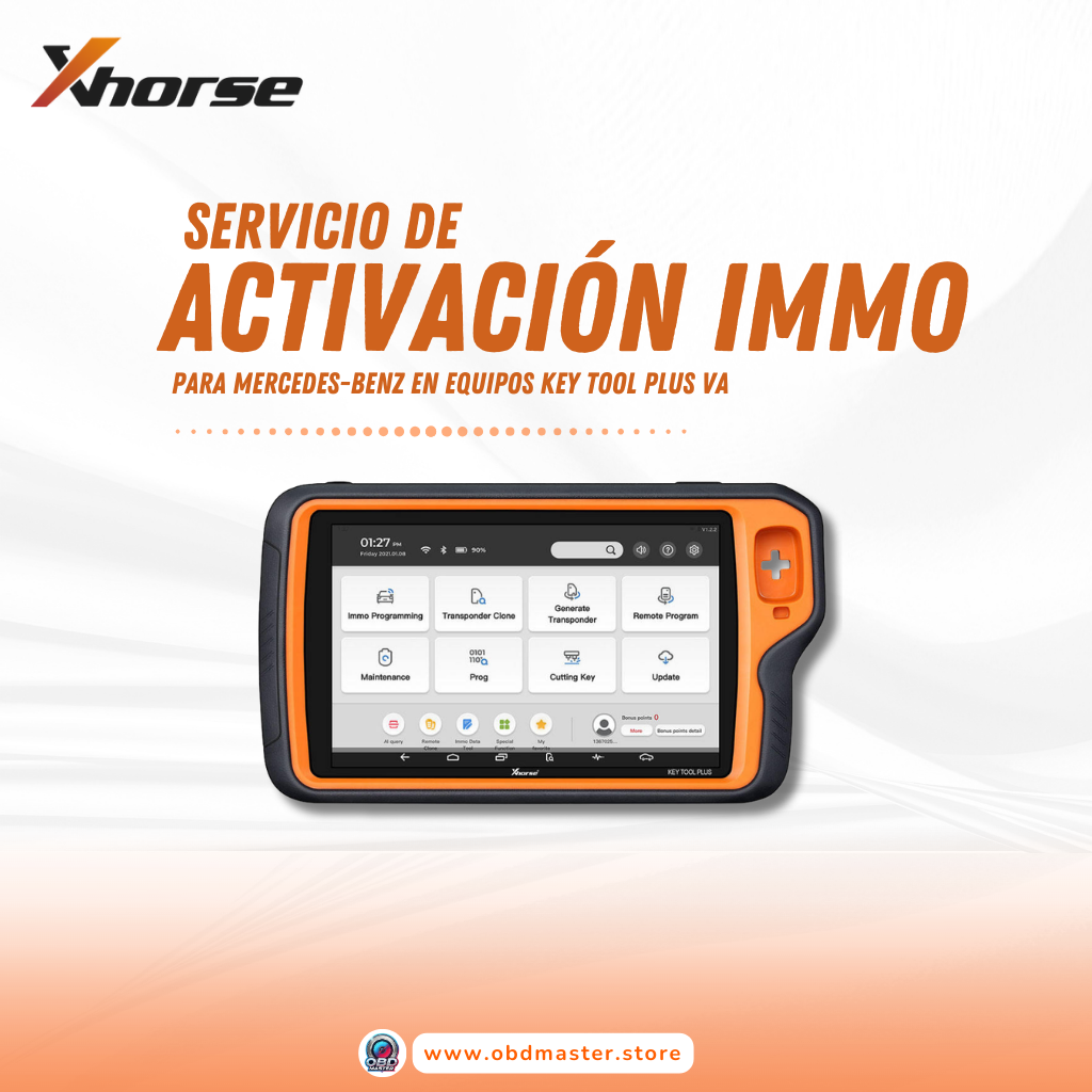 IMMO Mercedes Benz Programming License for Key Tool Plus Version VA 