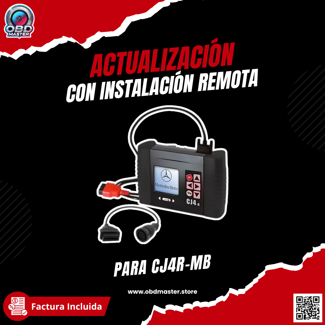 Renovación de Software CJ4R-MB (PKG73) - Instalación Remota