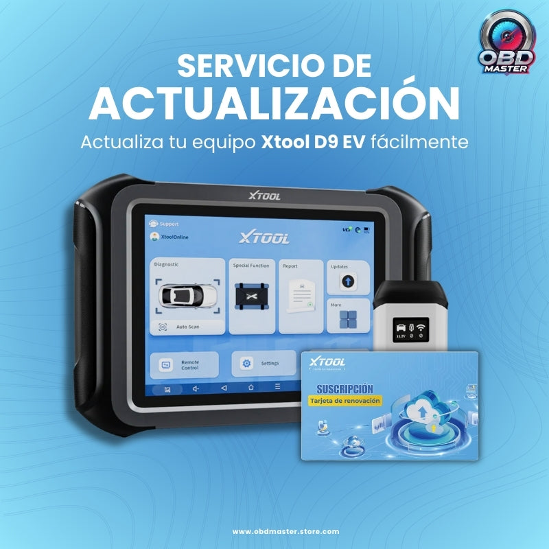 Suscripción de Actualización de 1 Año para XTOOL D9 EV