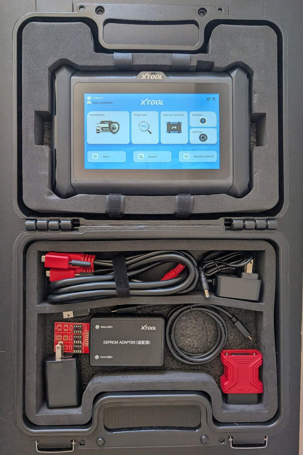 XTOOL X100 PAD S – Herramienta Profesional de Programación de Llaves IMMO, Calibración de Odómetro y Diagnóstico OBD2