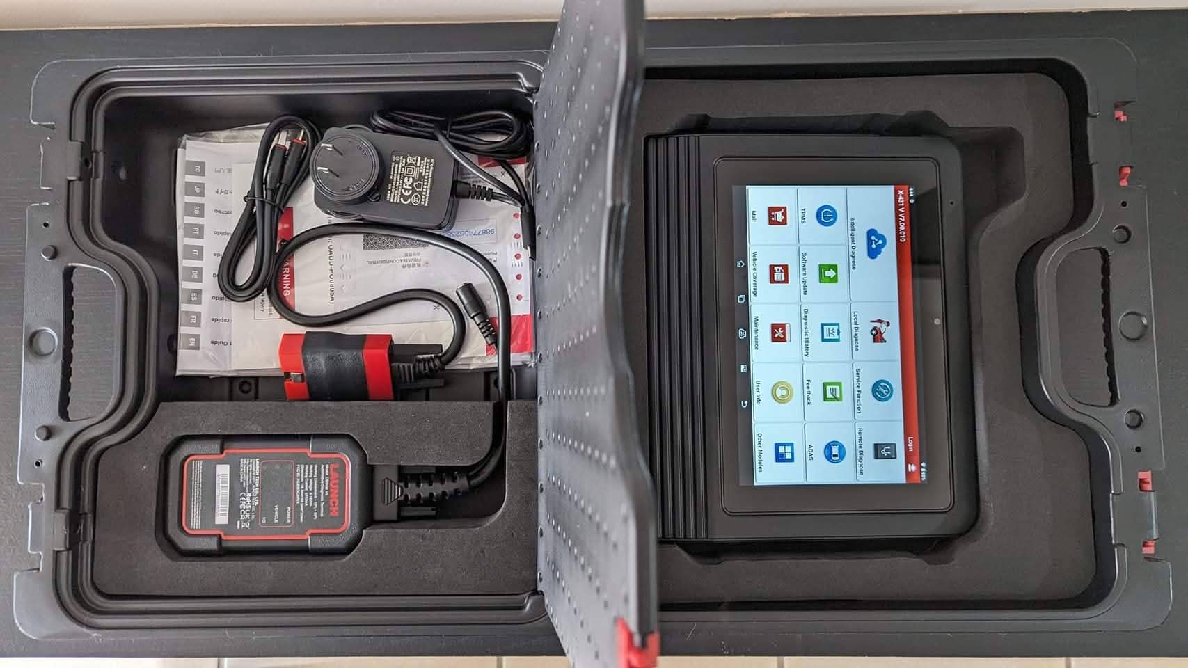 Launch X431 PRO V5.0 – Escáner Automotriz Bidireccional Inalámbrico (Español) + Adaptadores OBD1