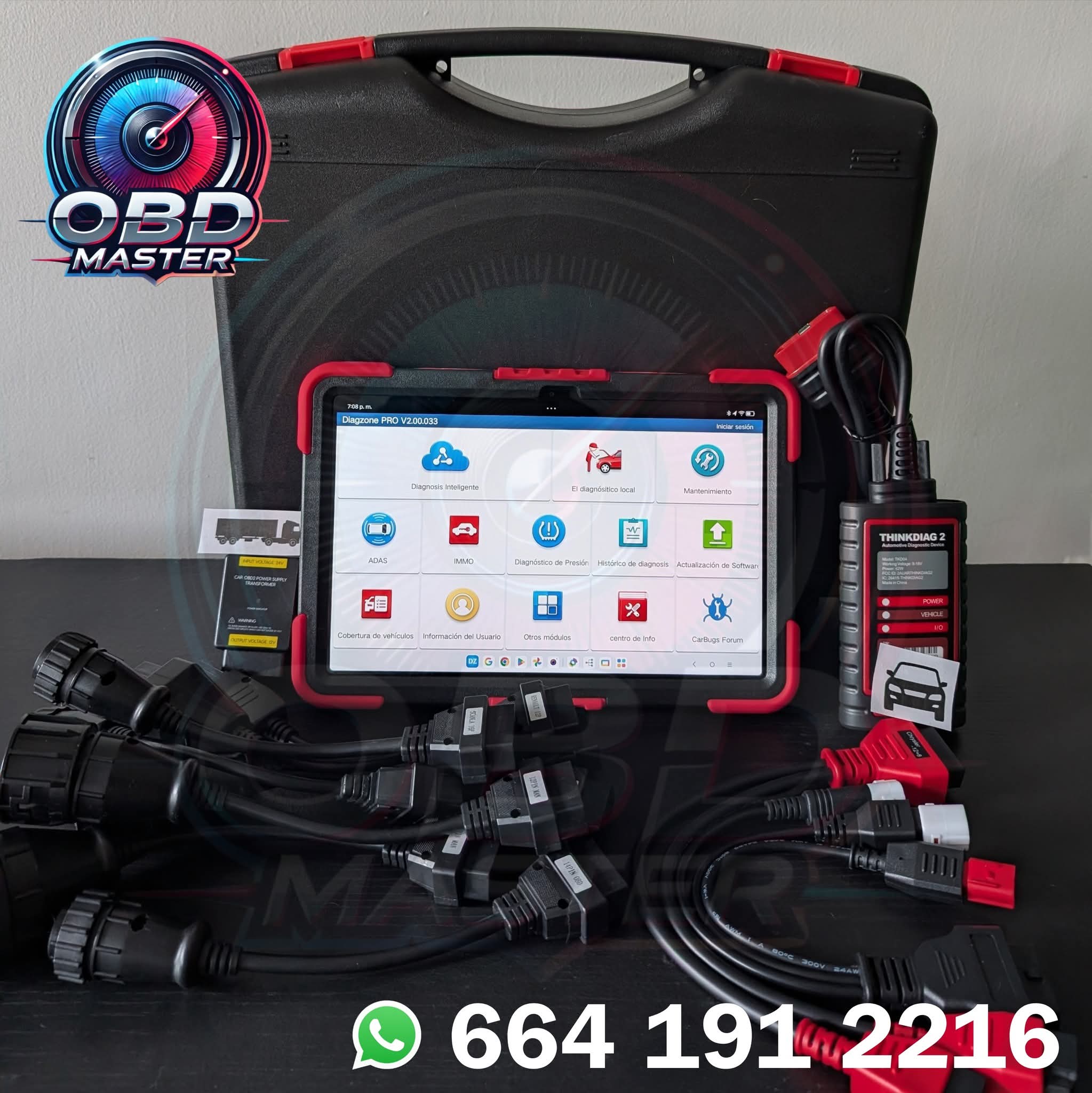 Escáner Profesional Diagzone M431 PRO para Autos y Camiones con Topología de Red
