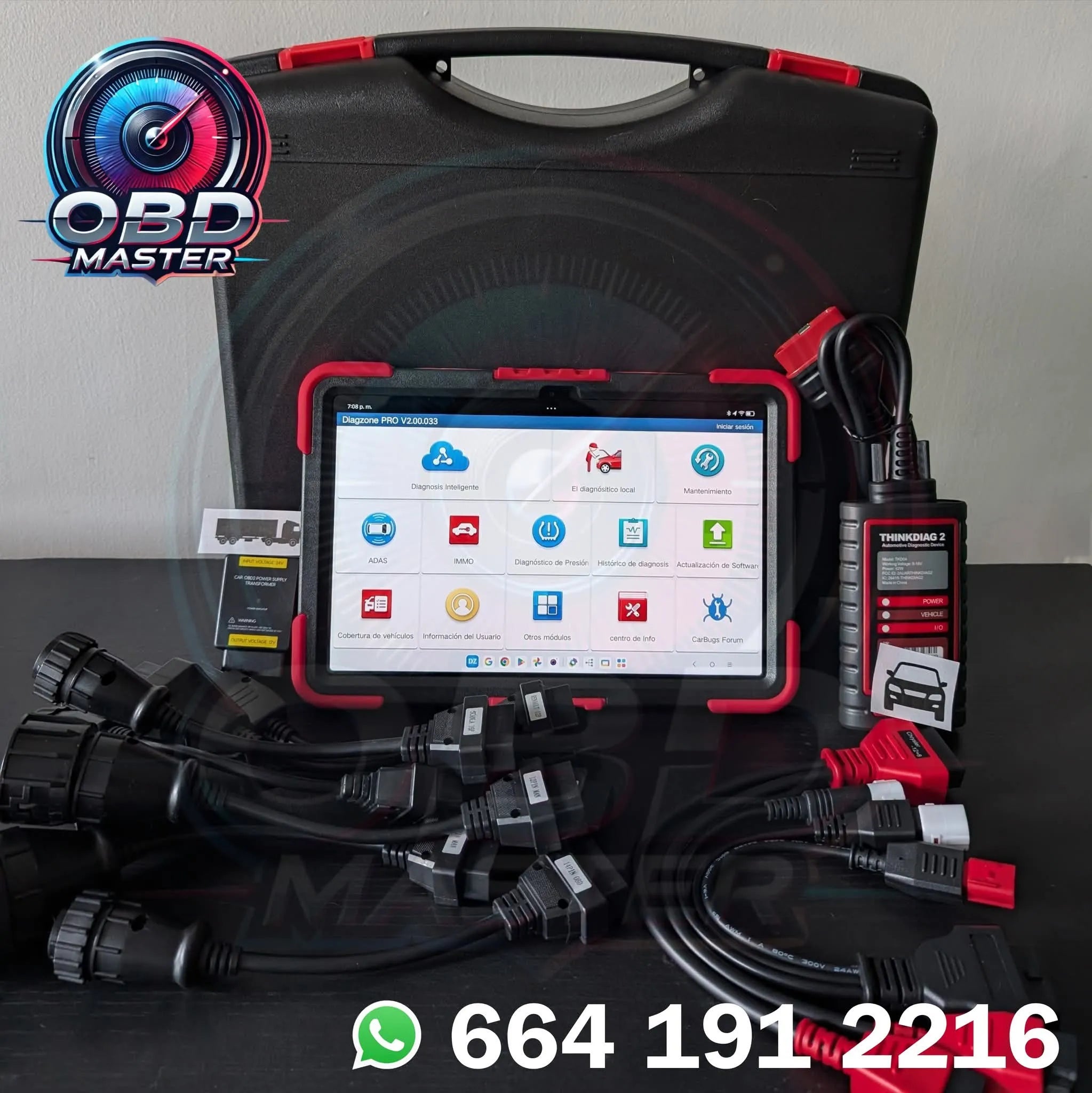 Kit de Escáner Diagzone M431 PRO para Autos y Camiones con Topología de Red