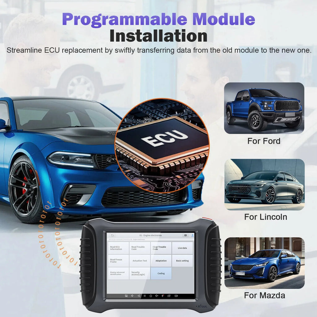 Escáner y Programador de Llaves XTOOL X100 PAD3