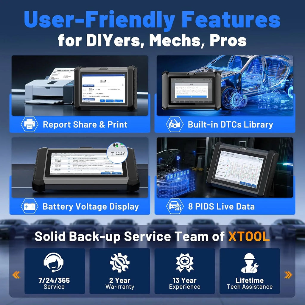 XTOOL X100 PAD S – Programación de Llaves, Calibración de Odómetro y Diagnóstico