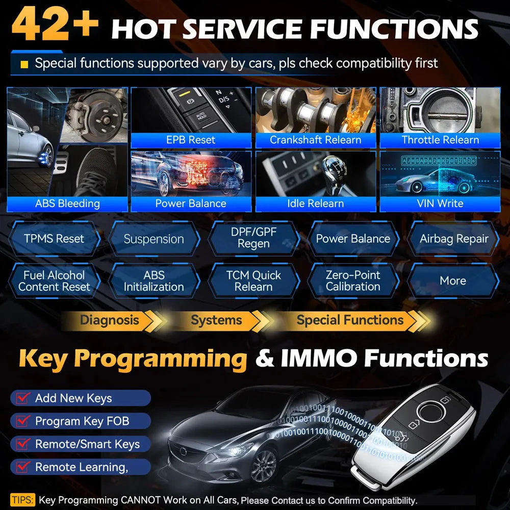 Xtool D8W (Inalámbrico) Scanner Profesional con Mapa de Topología
