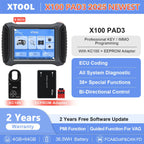 Escáner y Programador de Llaves XTOOL X100 PAD3