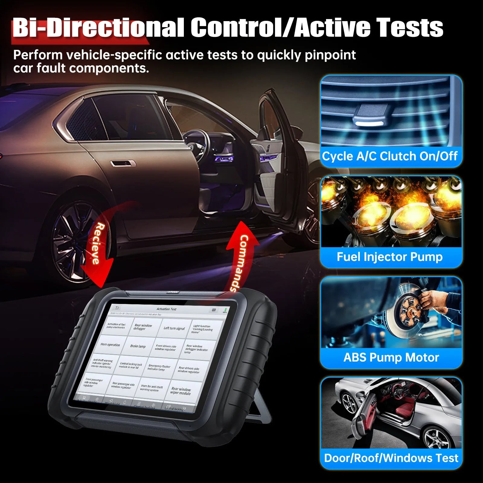 XTOOL D8S – Escáner Alámbrico con Mapa de Topología y Modificación de Odómetro