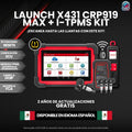 Escáner Automotriz LAUNCH CRP919 MAX Bluetooth + Programador de Sensores i-TPMS
