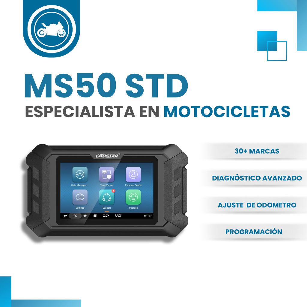 Obdstar MS50 Std Tuning Motorcycle Scanner Full Diagnostic 