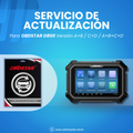 Actualización de Un Año para OBDSTAR D800 Versión A+B / C+D / A+B+C+D