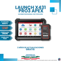 Launch X431 PRO3 APEX (2026) | Escáner Profesional con Topología y CAN-FD