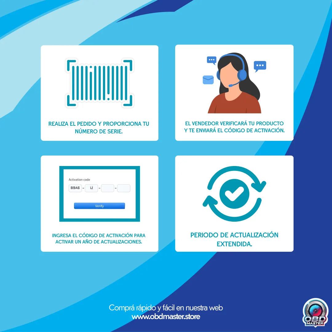 Renovación anual – XTOOL D8 / D8BT / D8S / D8W / H6E