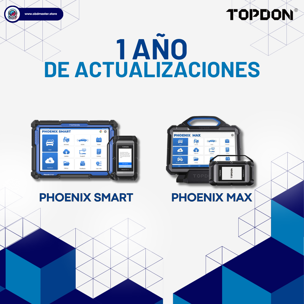 Renovación Topdon Phoenix Smart Max - 1 Año