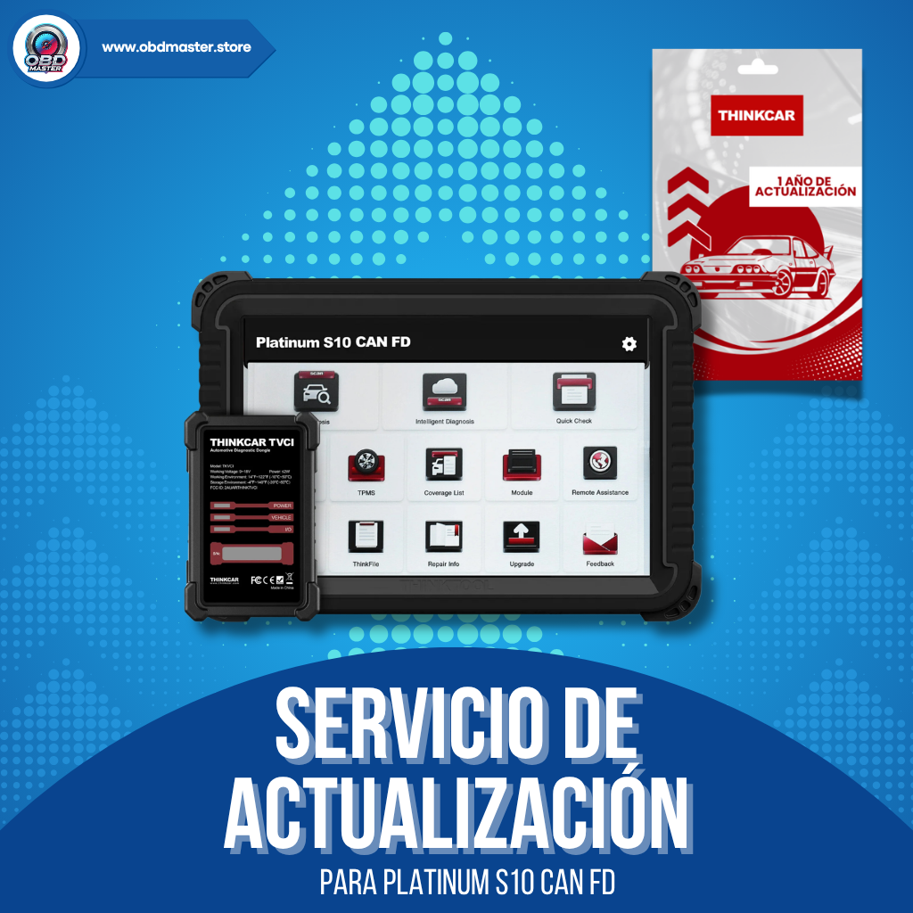 Renovación 1 Año para Thinkcar S10 CANFD