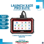 LAUNCH X431 PRO ELITE (2026 Model) - Professional Bidirectional Scanner with ECU Coding and System Mapping.