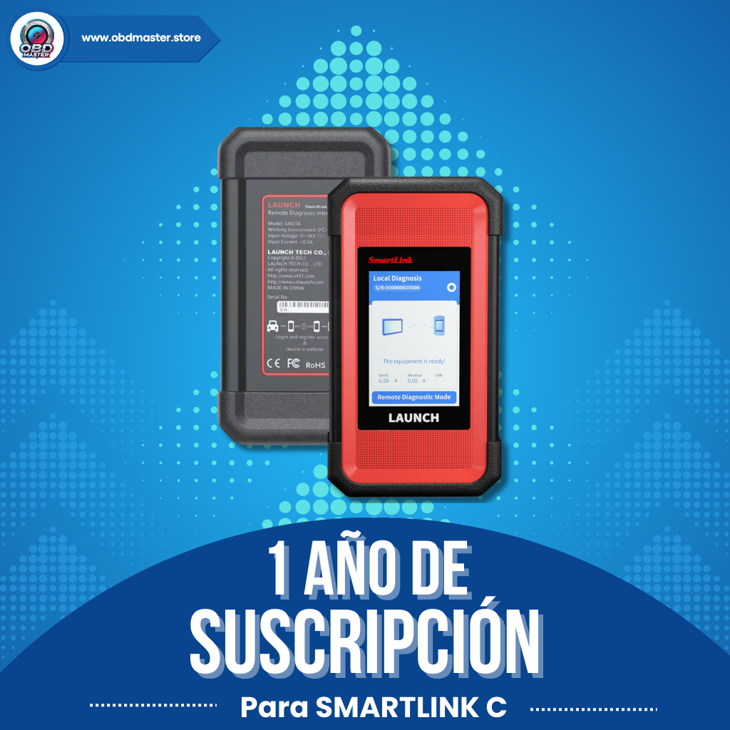Activación Anual - Diagnóstico Remoto SmartLink B o C (Ilimitado)