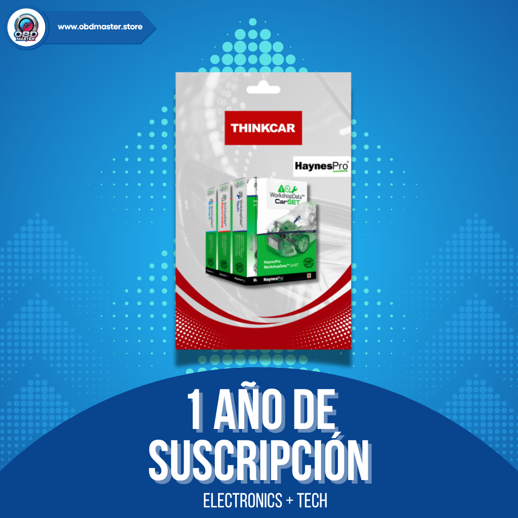 HaynesPro: Electronics+Tech (1 Año) para Thinkcar ThinkTool