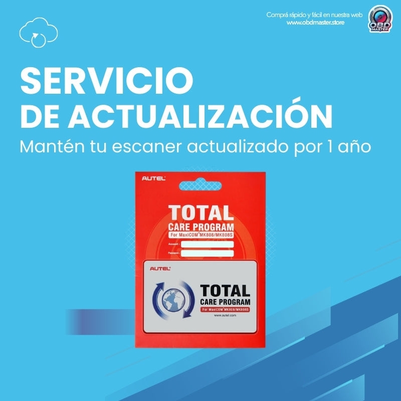 Actualización Anual para Autel Maxisys Elite/ Maxisys Elite II (TCP Autel)