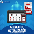 Renovación de Software Actualización 1 Año Thinkcar Platinum S10 Pro