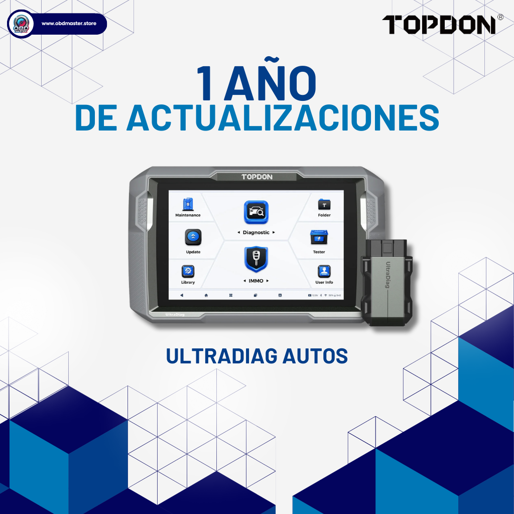 Actualización 1 Año Topdon UltraDiag Autos