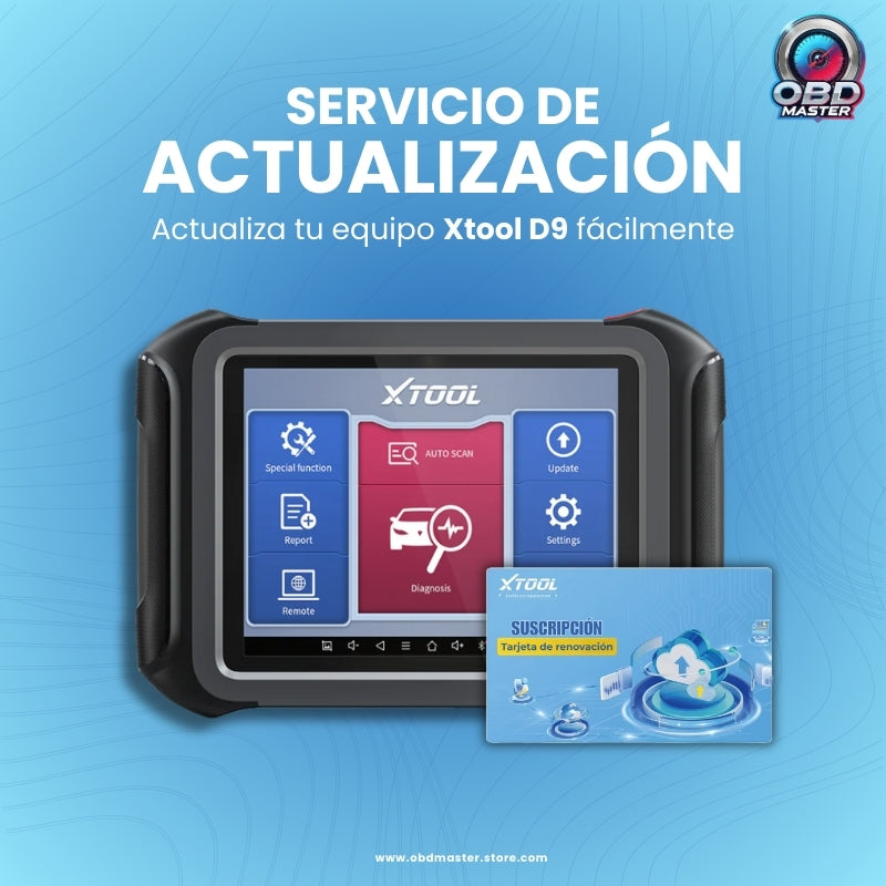 Suscripción de Actualización de 1 Año para XTOOL D9