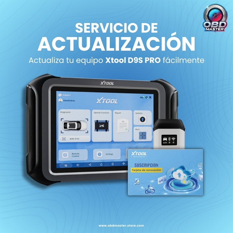 Suscripción de Actualización de 1 Año para XTOOL D9S Pro