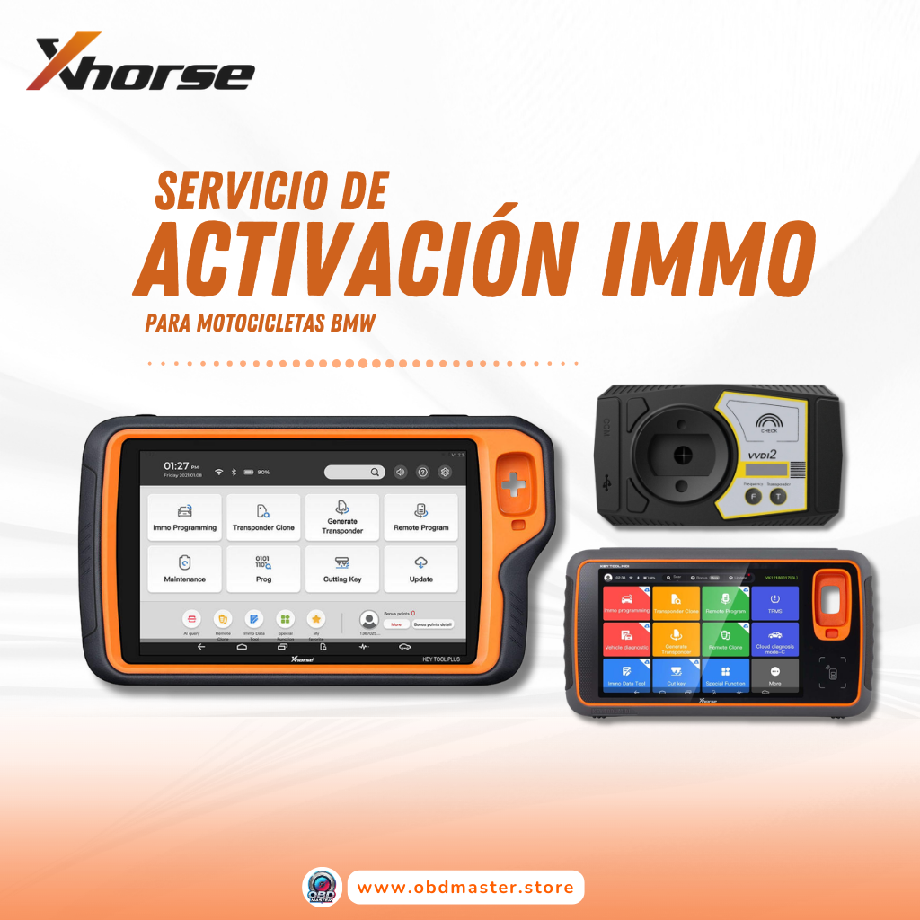 Xhorse BMW Motorcycles OBD Key Learning Authorization for VVDI Key Tool Plus/VVDI2/Key Tool MIDI 