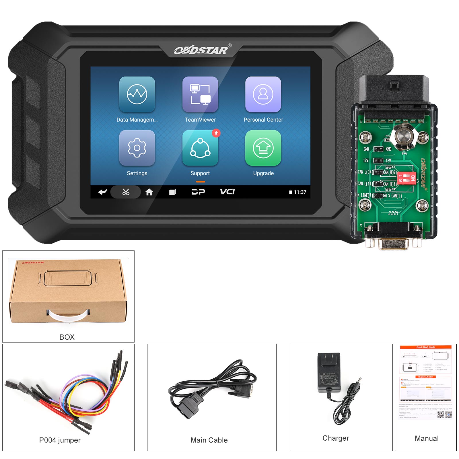 OBDSTAR P50 – Herramienta Profesional para Módulos de Airbag y Restauración de Colisiones
