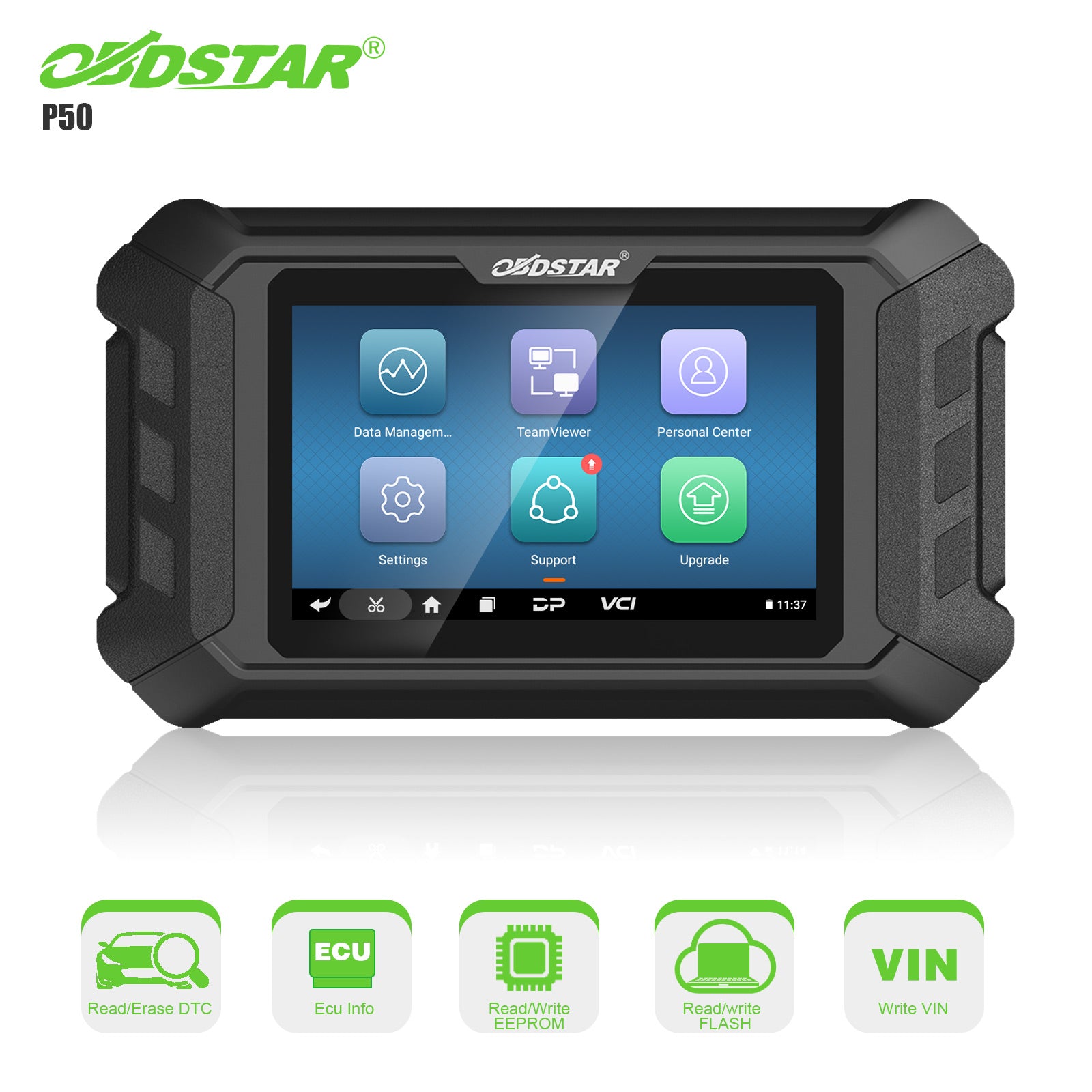 OBDSTAR P50 – Herramienta Profesional para Módulos de Airbag y Restauración de Colisiones
